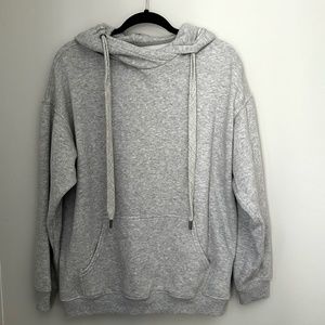 Aerie Gray Oversized Sweatshirt